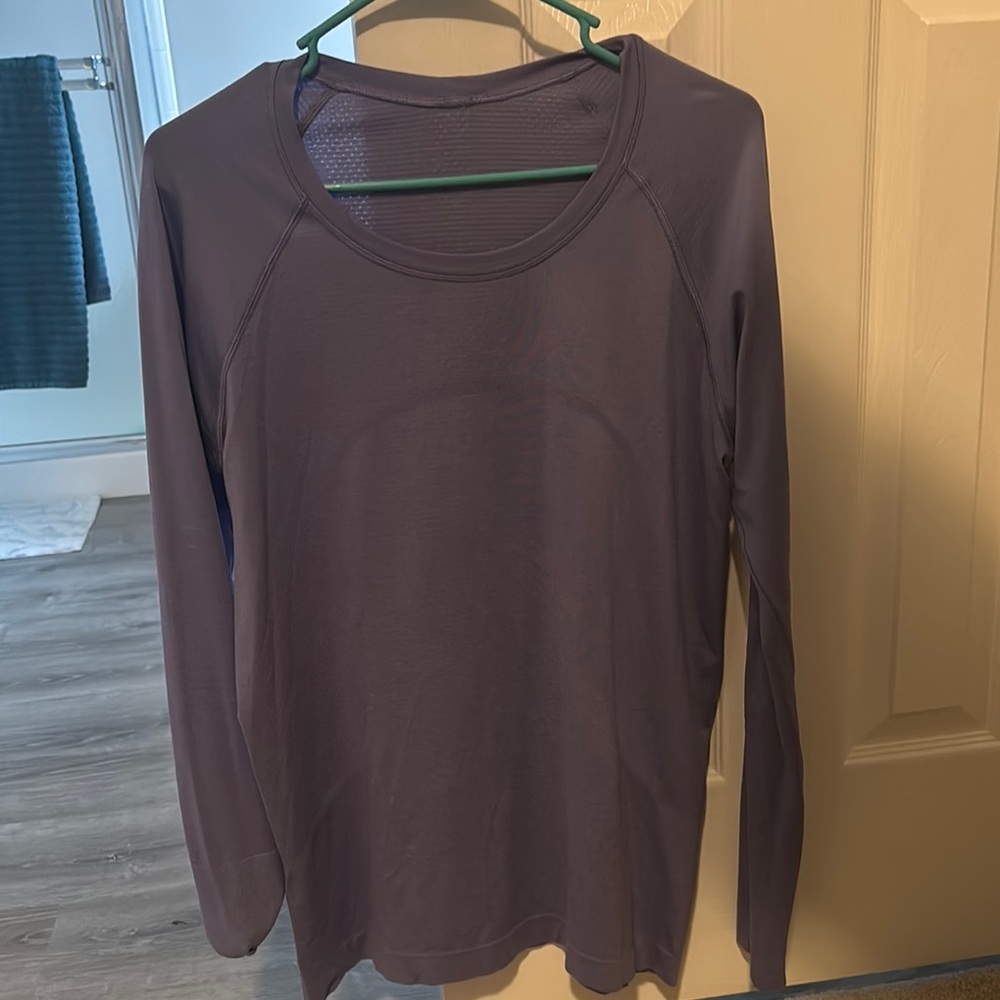Women's Long Sleeve Top - Purple